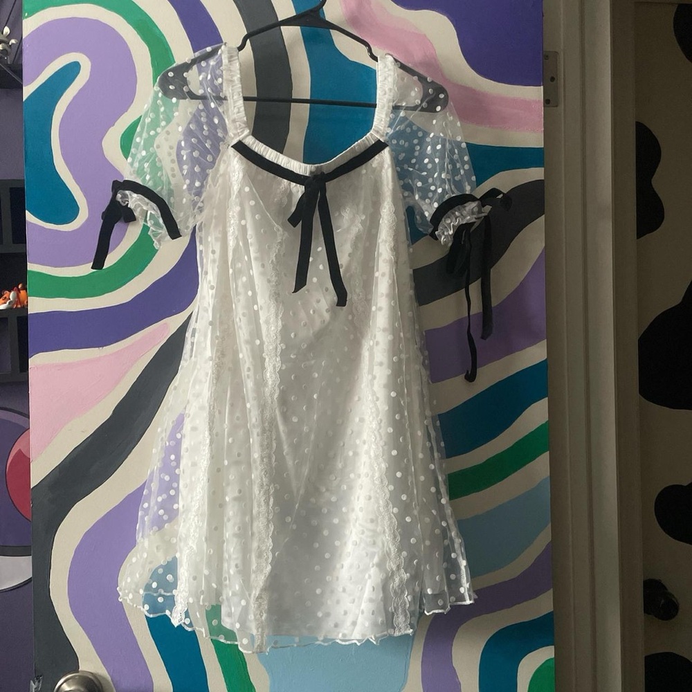 Tulle Polka Dot Dress